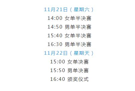 世界杯女子乒乓球半决赛日程安排(国际乒联总决赛赛程揭晓，快来收藏央视直播时间表)