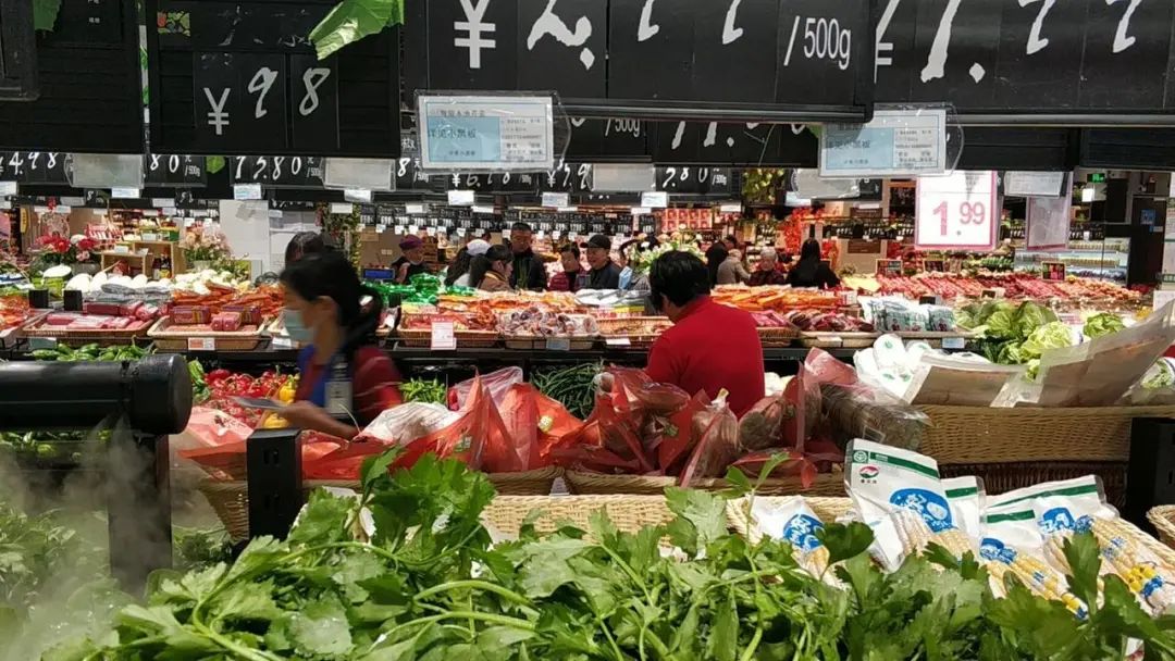 浦江的蔬菜价格降了