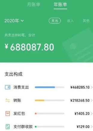 2020微信年度账单在哪看 微信年度账单收入红包明细查看方法