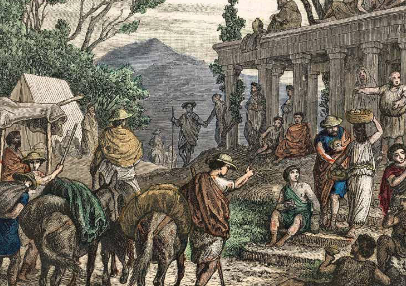 城邦中的普通古希腊人，究竟是如何生活的？