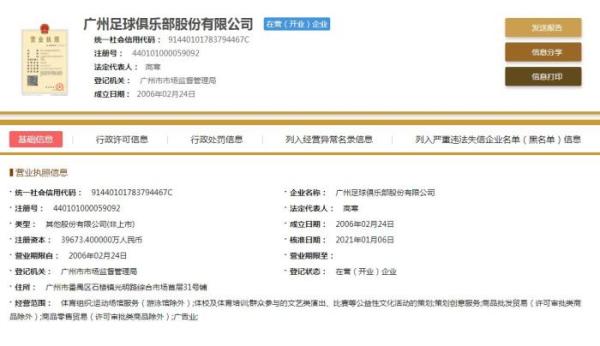 广州恒大更名为广州足球（广州恒大更名完成工商登记 将改名广州足球俱乐部）