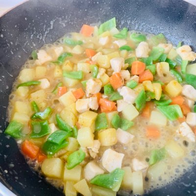 好吃又快手的咖喱鸡肉饭