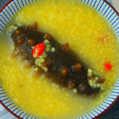 怎么做海参小米粥「海参煮小米粥的做法」