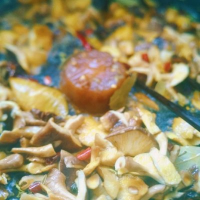 麻辣香菇,麻辣香锅的做法