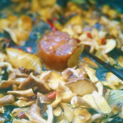 麻辣香菇,麻辣香鍋的做法