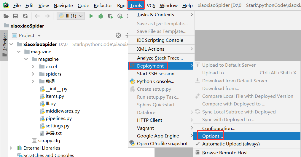 用Pycharm连接远程Python环境