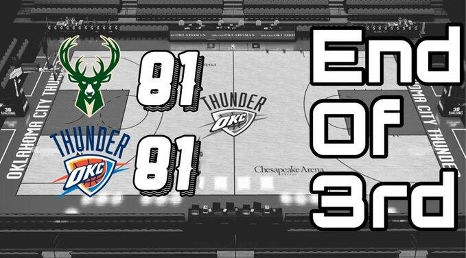 霍福德20 9 7（字母哥24+17+10 霍福德20+9+7 雄鹿不敌雷霆吞3连败）