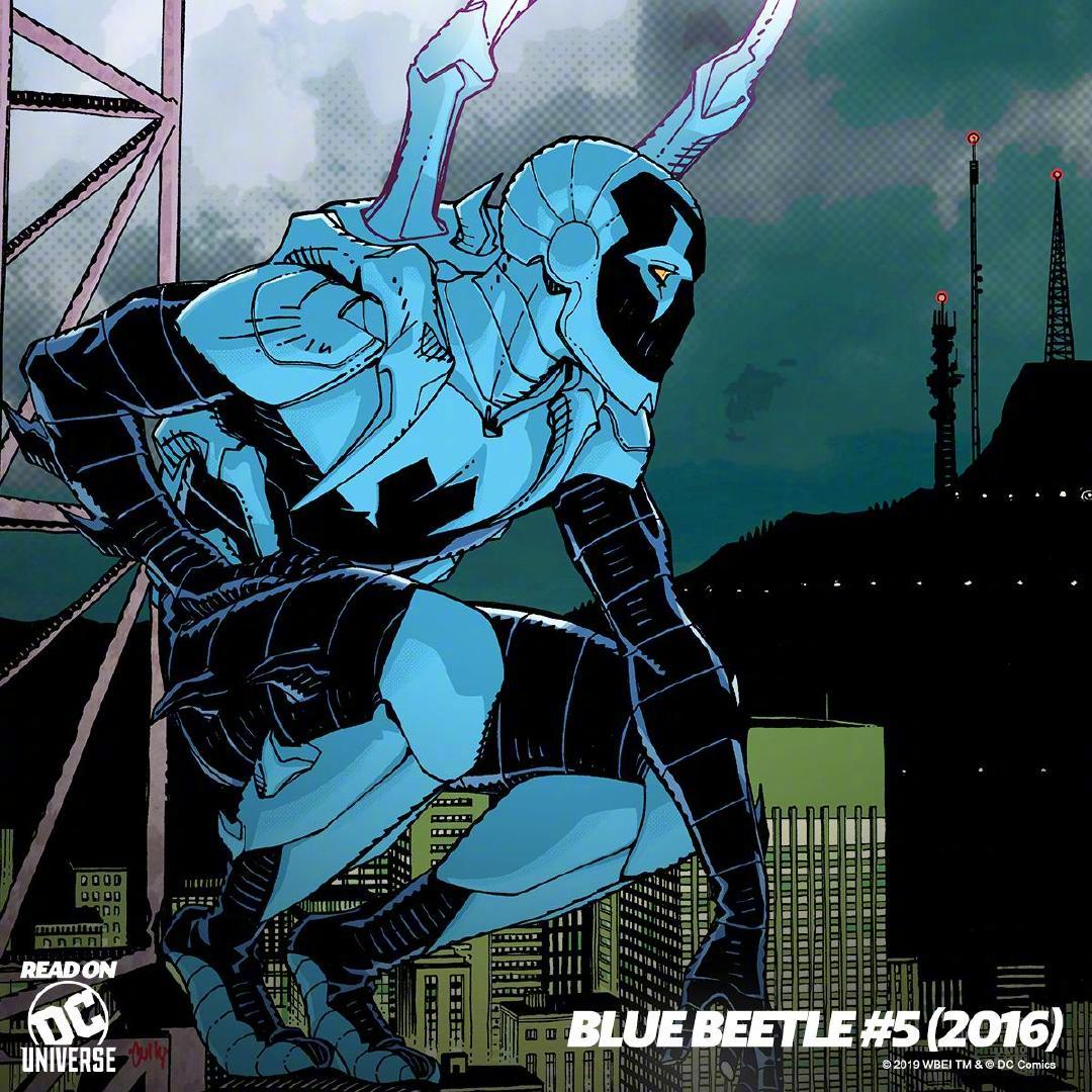 DC将推出首部拉丁裔主角超英电影《蓝甲虫》