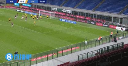 意甲-小罗马门线救险凯西读秒点球绝平 AC米兰1-1乌迪内斯