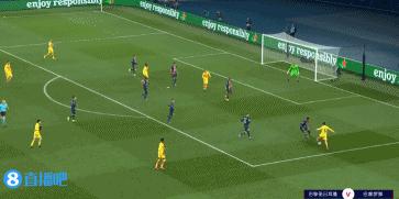 欧冠-姆巴佩点射梅西世界波+失点 巴黎1-1巴萨总比分5-2晋级