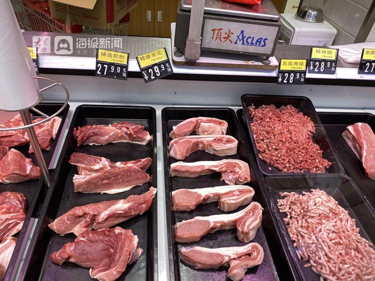 胶州猪肉价格迎来“滑梯时刻”价格重回“2”字头