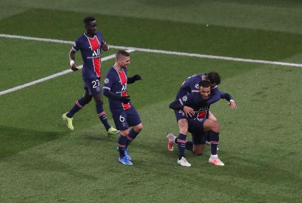 欧冠1/8决赛次回合：巴黎平巴萨 晋级八强