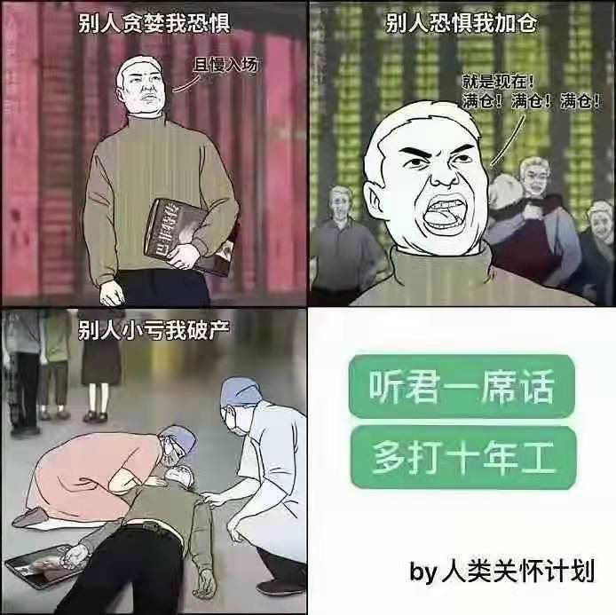 我待基金如神，基金教我做人