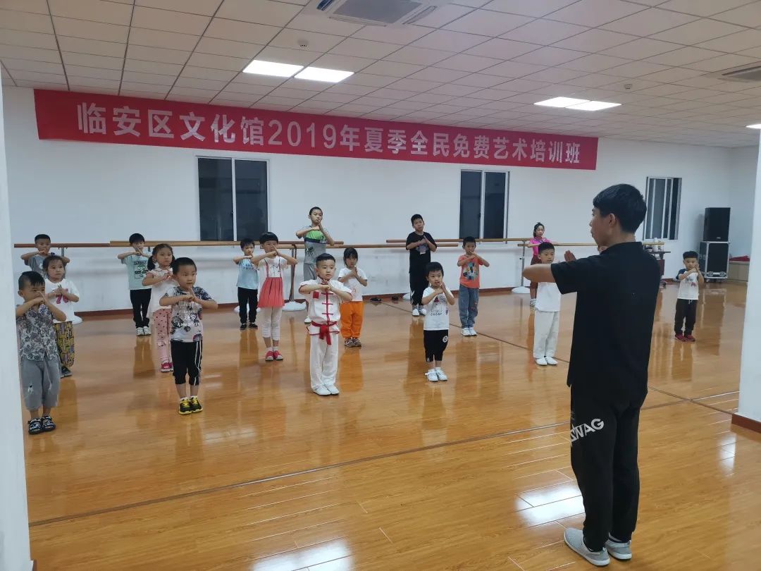 报名！临安区文化馆2021年夏季公益培训班报名开始啦