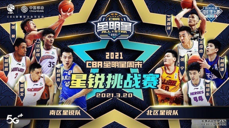 cba全明星在哪里直播(CBA全明星赛周末即将上演 中国移动咪咕5G赋能观赛体验)