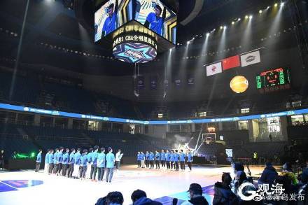 cba在青岛哪个体育馆打（CBA篮球公园青岛国信馆开园 青岛钻石体育馆候观众）