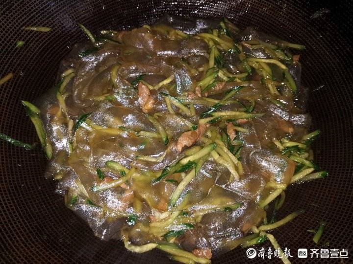 肉絲拉皮的做法,肉絲拉皮的做法大全