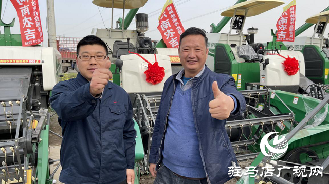 河南農(nóng)吉開展常發(fā)履帶收割機(jī)新產(chǎn)品推介會