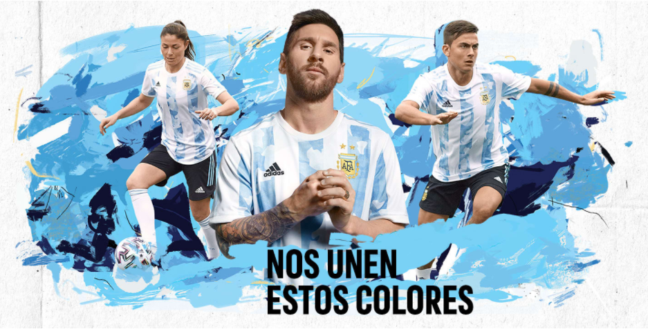 18年世界杯阿根廷球衣（官方：阿根廷国家队发布2021年新款球衣）