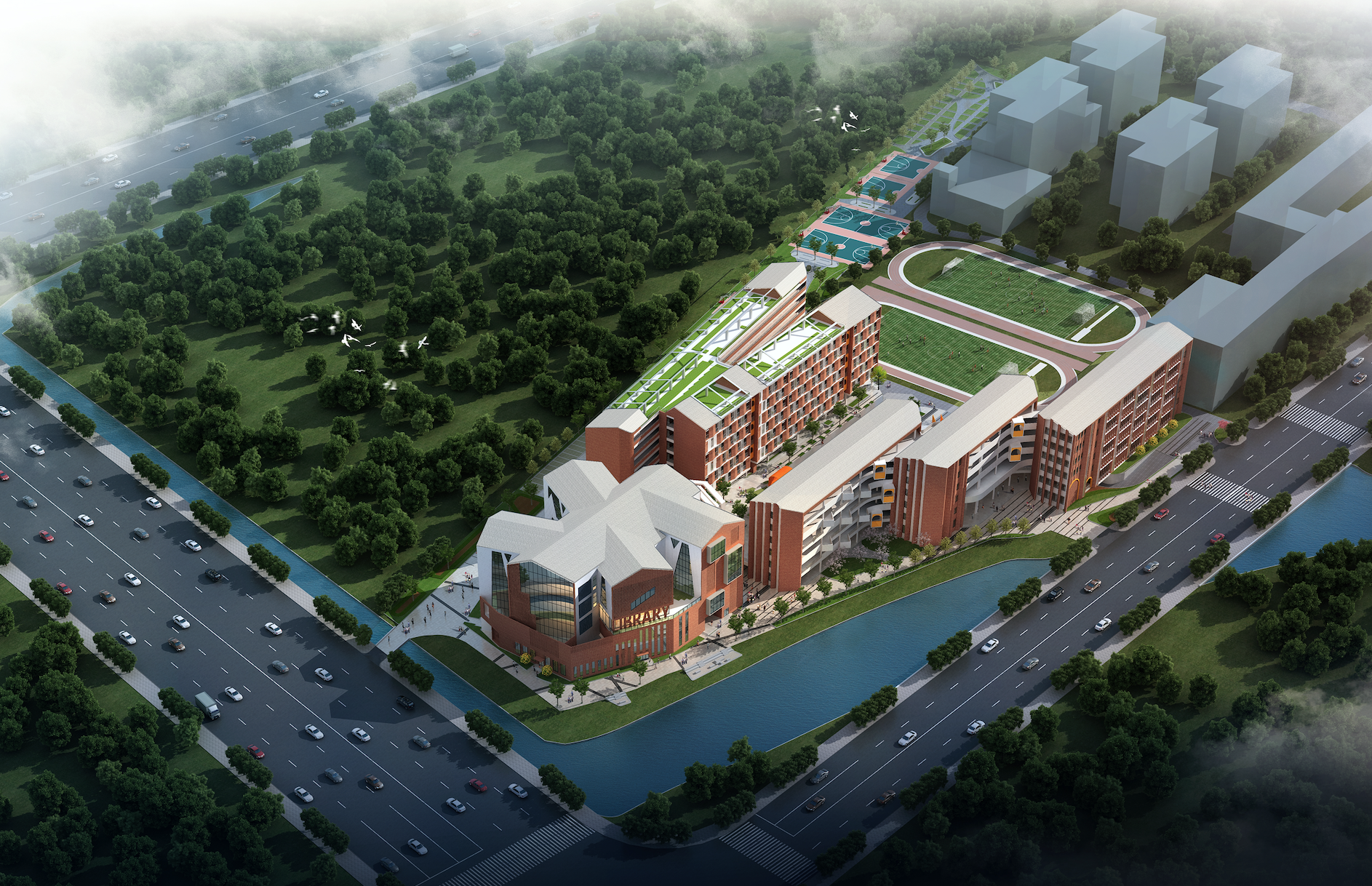 多图丨南海外国语学校新校舍动工,计划新增招生1700人