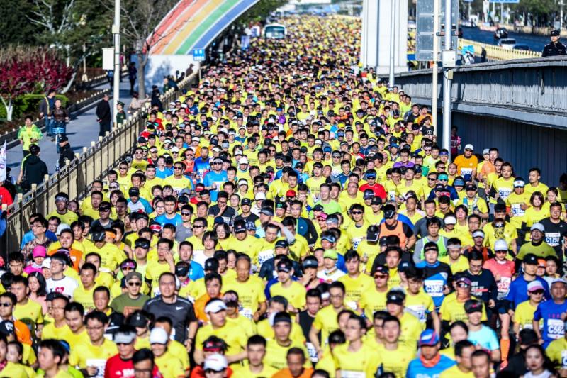 北京半马开跑北京半马开跑时间(北京半马4月开跑 赛事仅接受北京市常住人员参赛)