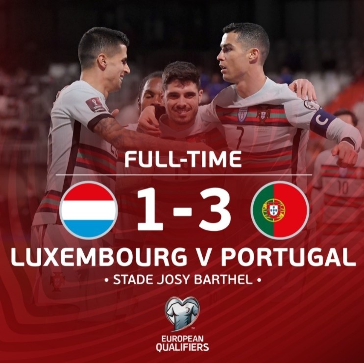 早报：荷兰比利时取大胜 葡萄牙3-1逆转卢森堡