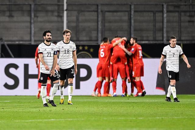 德国队2022世界杯预选赛成绩(德国队爆大冷不敌北马其顿，20年后世预赛再尝败绩)