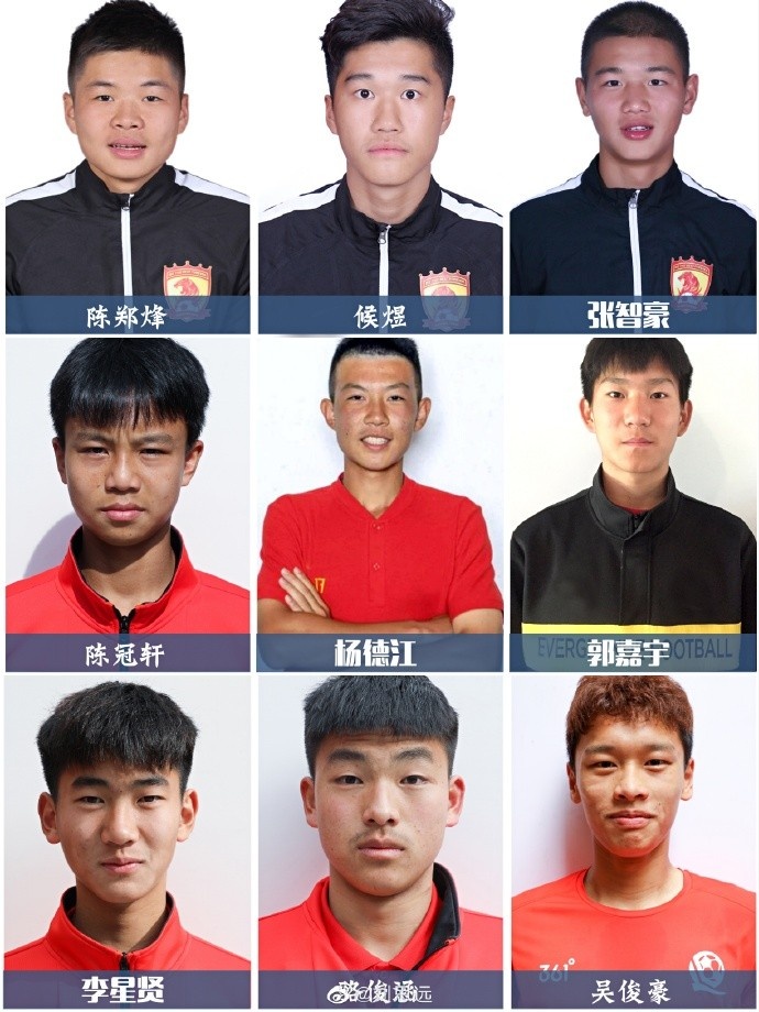 媒体人：广州队新赛季中超35人名单确定，其中11人来自恒大足校