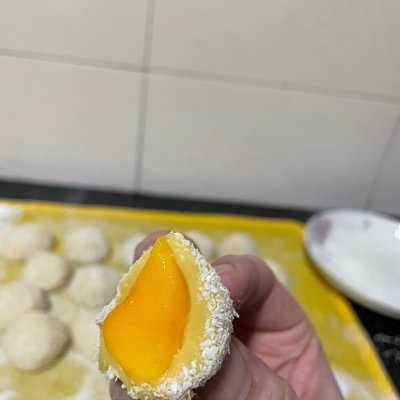 芒果糯米糍(想健康又想美味，吃芒果糯米糍就对啦)