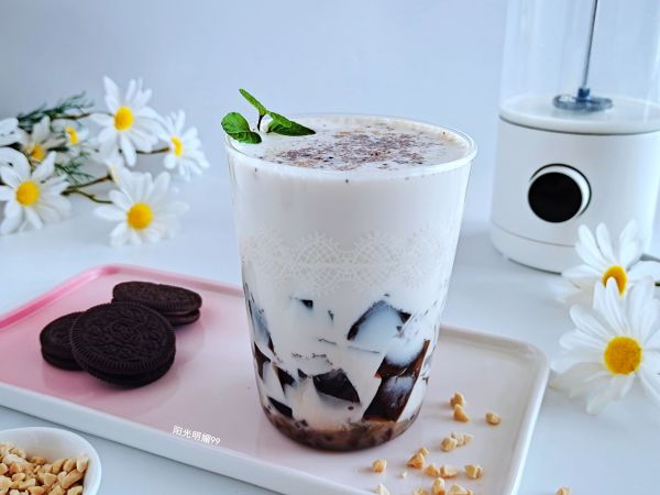 红豆仙草冰甜汤