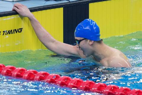 游泳——全国冠军赛：陈俊儿获男子200米蝶泳冠军