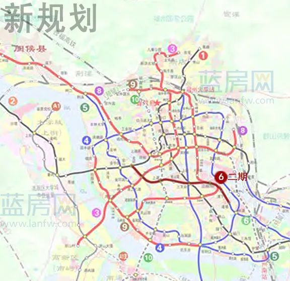 福州地铁线路图（福州地铁线路图 最新）-第13张图片-华展网