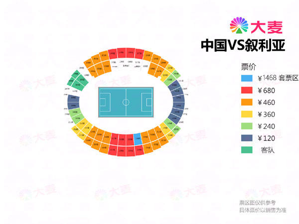 中国vs叙利亚直播360(国足4场40强赛均在黄金时间19：30开打，最低票价80元)