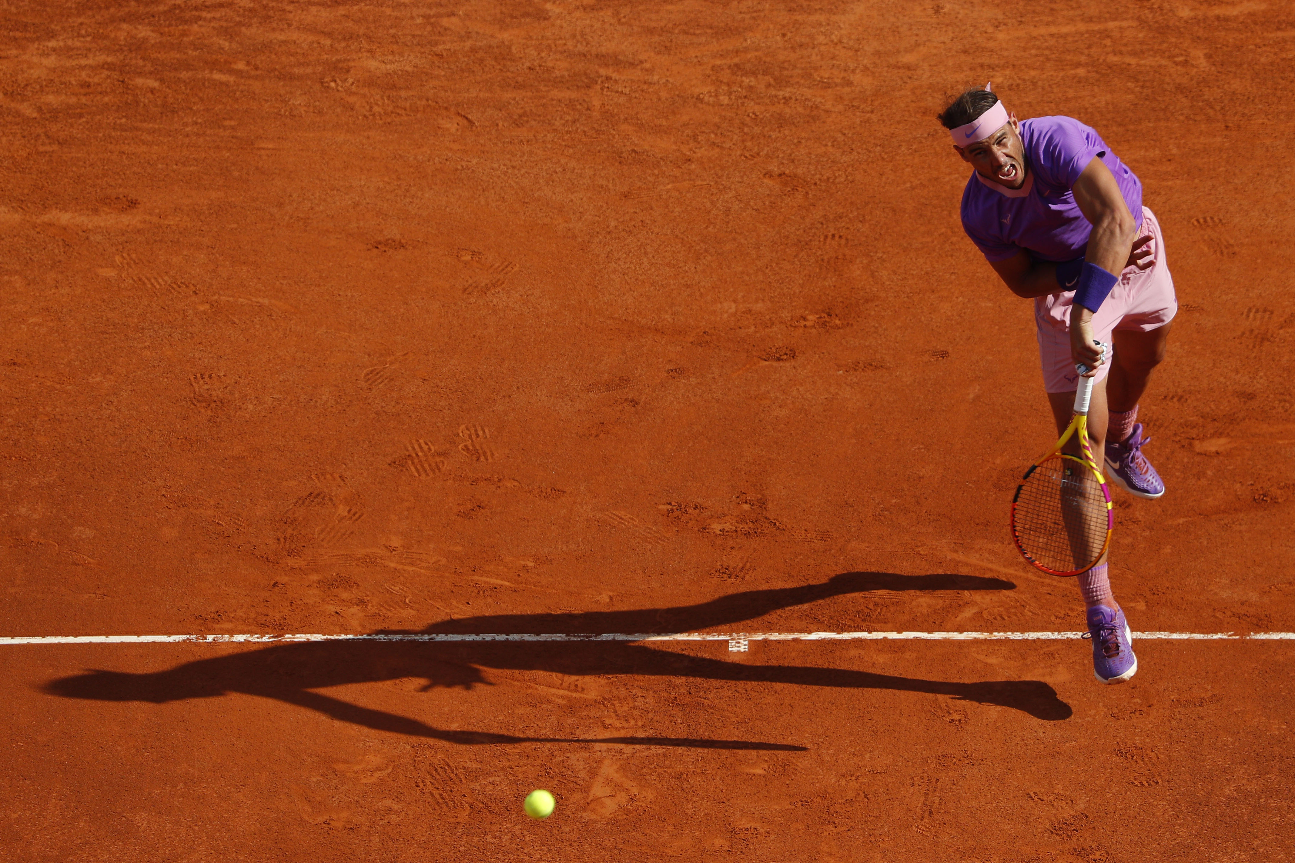 网球——罗马大师赛：纳达尔晋级决赛