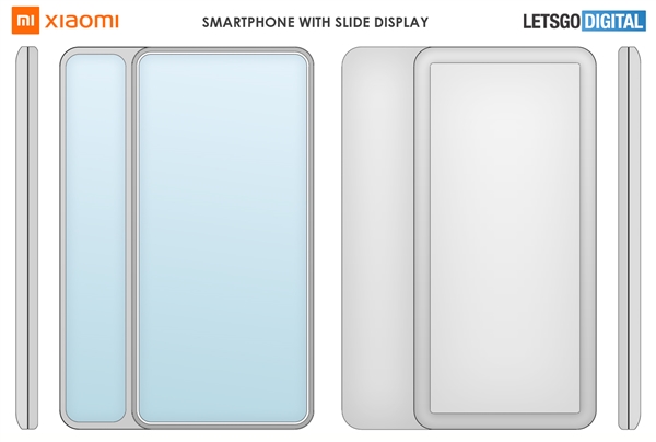 小米申请侧滑盖手机设计专利：左滑相机、右滑屏幕