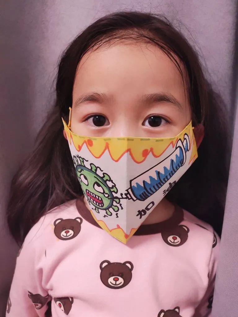 口罩怎么画(第一波|莲都这些奇思妙想的diy口罩,是你画的吗?