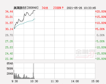 美瑞股票今日价（上市公司美瑞科技股票）