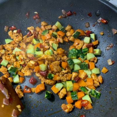 宮保雞丁制作方法,宮保雞丁制作方法及配料