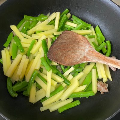 刀豆燒土豆,刀豆燒土豆怎么做好吃