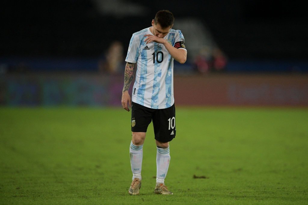 美洲杯A组：阿根廷1-1智利