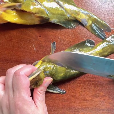 一勺葱伴侣,成就招牌美味#酱焖昂刺鱼