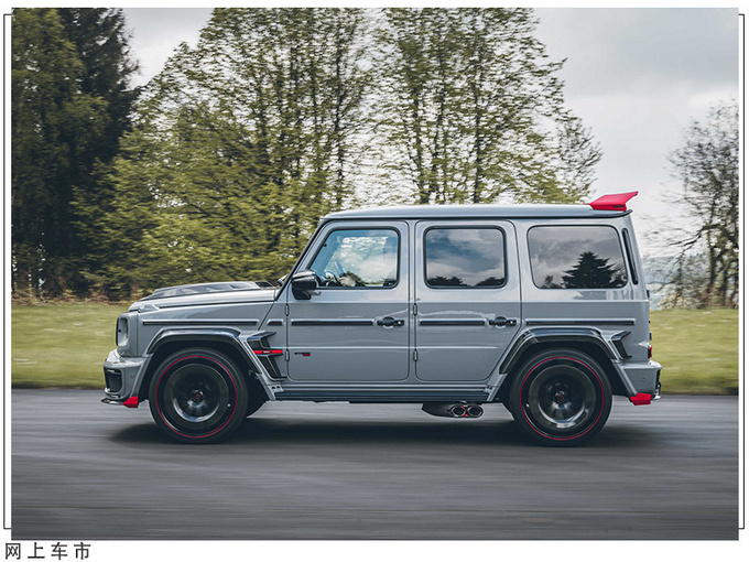 奔驰全新改装版G63！升级4.5T引擎+24寸轮毂，零百加速3.7秒
