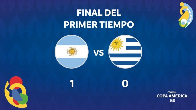 直播阿根廷vs乌拉圭（半场-梅西助攻罗德里格斯破门 阿根廷暂1-0乌拉圭）