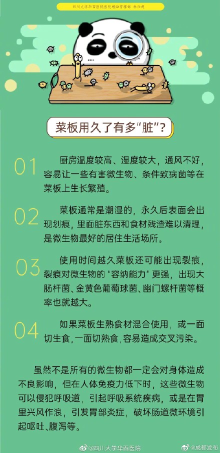 菜板用久了有多“臟”？多久換一次菜板？看看這篇科普