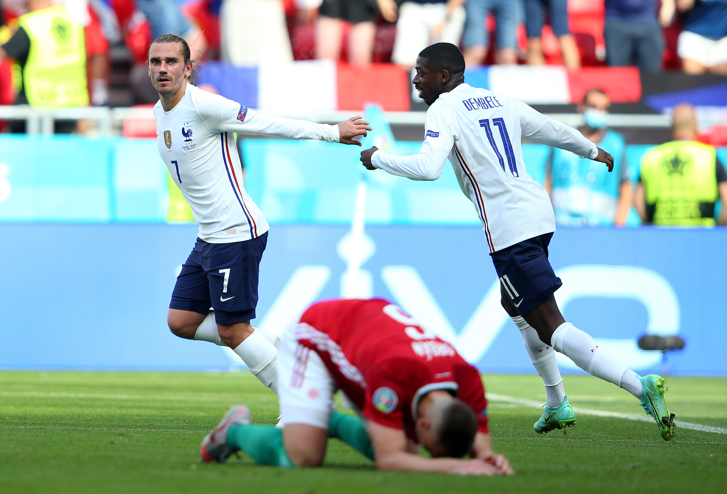 法国队VS匈牙利比分（不愧是“死亡之组”！法国1-1匈牙利，格里兹曼进球救主）