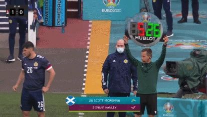 克罗地亚和苏格兰比赛阵型（半场-弗拉西奇破门麦克格雷戈扳平 克罗地亚暂1-1苏格兰）