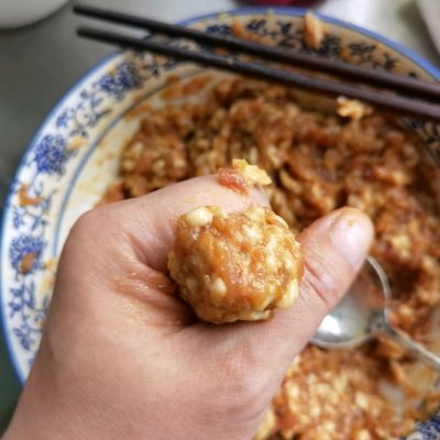 干炸丸子,干炸丸子的家常做法酥脆