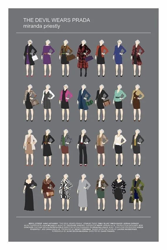 重温100遍，《穿Prada的女王》衣橱究竟有多厉害？