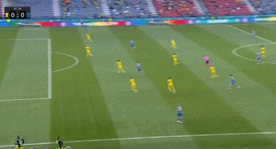 90分钟战报-津琴科爆射福斯贝里扳平+两中框 瑞典1-1乌克兰进加时