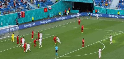 瑞士对西班牙(瑞士1-1西班牙进入加时，沙奇里抓住失误扳平，弗罗伊勒染红)